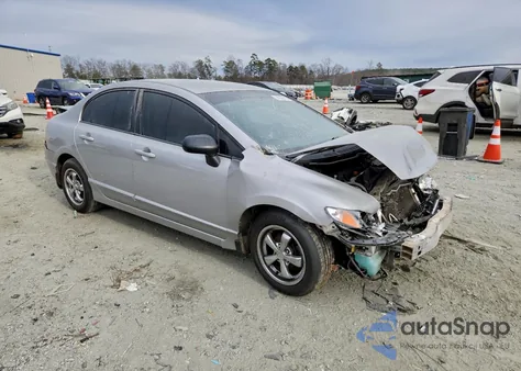 2010 Honda Civic Lx z USA, uszkodzony, nr VIN 2HGFA1F52AH554493